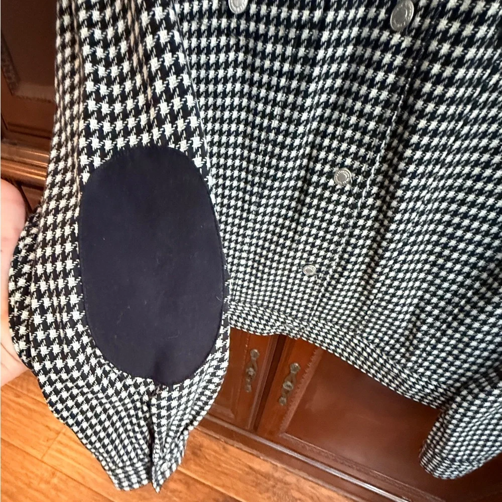 Country Wear Casuals vintage, pristine Houndstooth denim cut jacket size Large